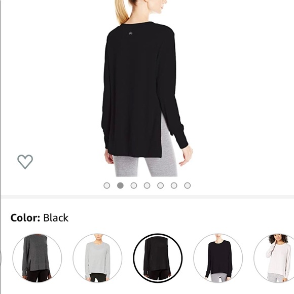 ALO Yoga Tops - ALO Glimpse long Sleeve